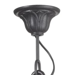 Colgante LED Sichem Anna 6W 2.700K negro/claro