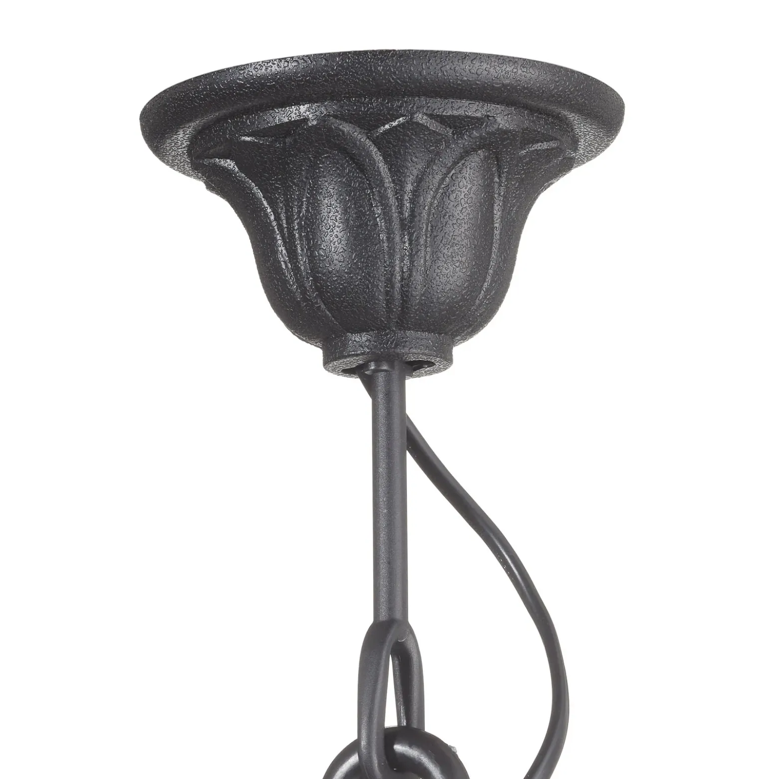 Colgante LED Sichem Anna 6W 2.700K negro/claro