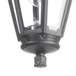 Colgante LED Sichem Anna 6W 2.700K negro/claro