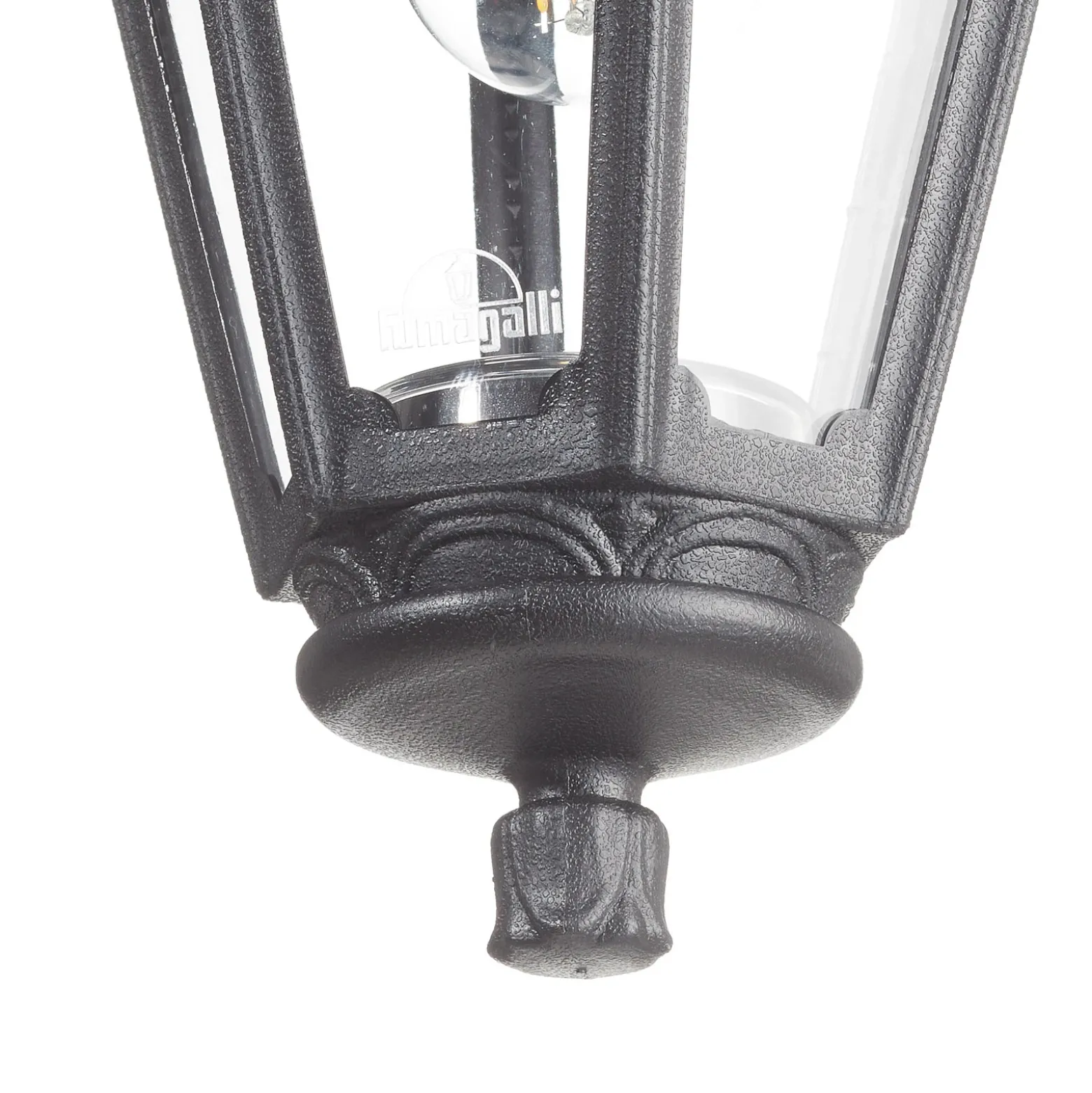 Colgante LED Sichem Anna 6W 2.700K negro/claro