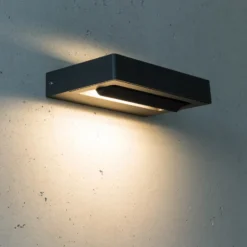 Cordoba - aplique LED de exterior giratorio
