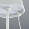 De mesa LED Cosenza batería RGBW blanco arena