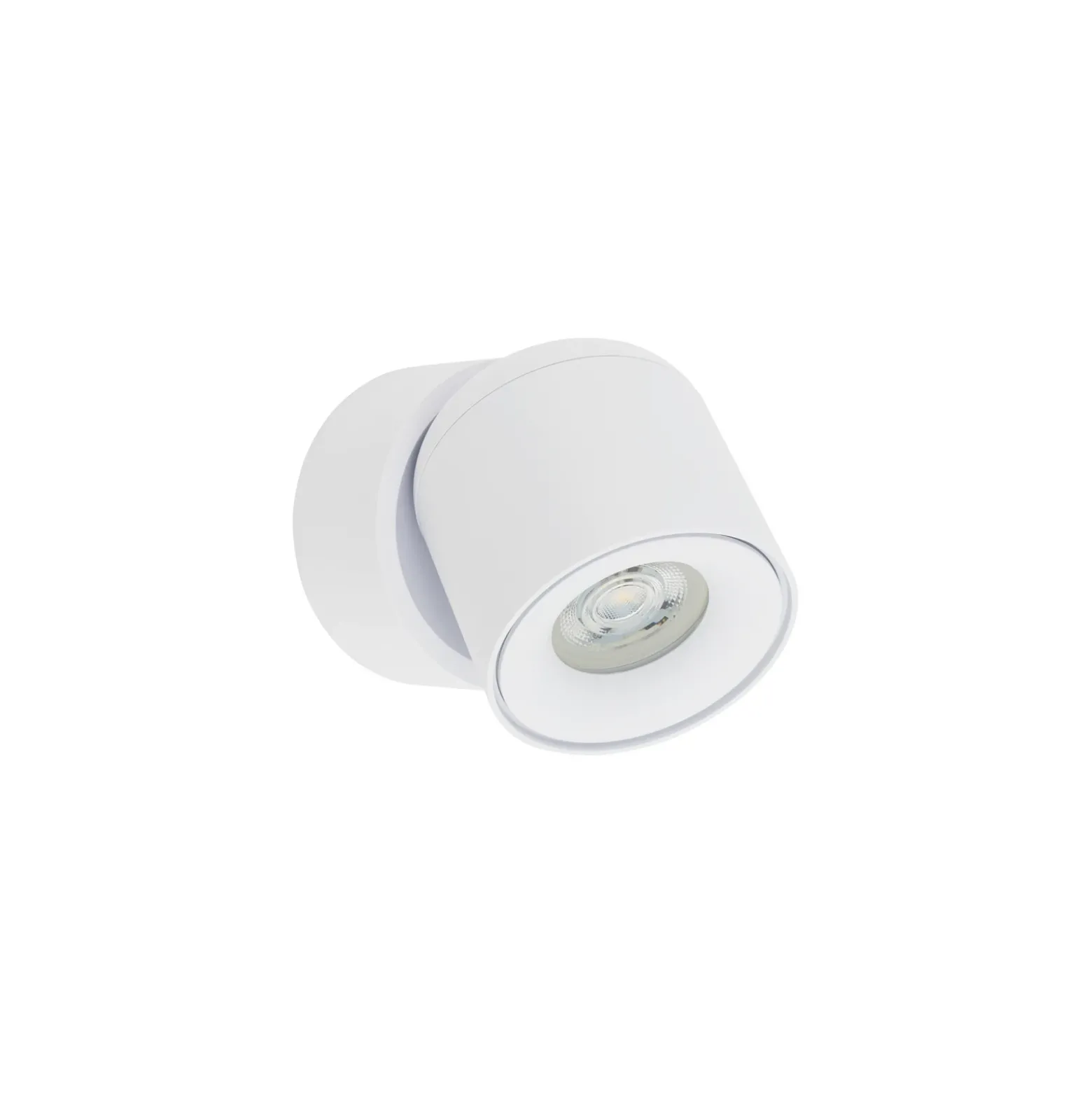 Downlight Oscar, blanco, aluminio, altura 13,5 cm, GU10