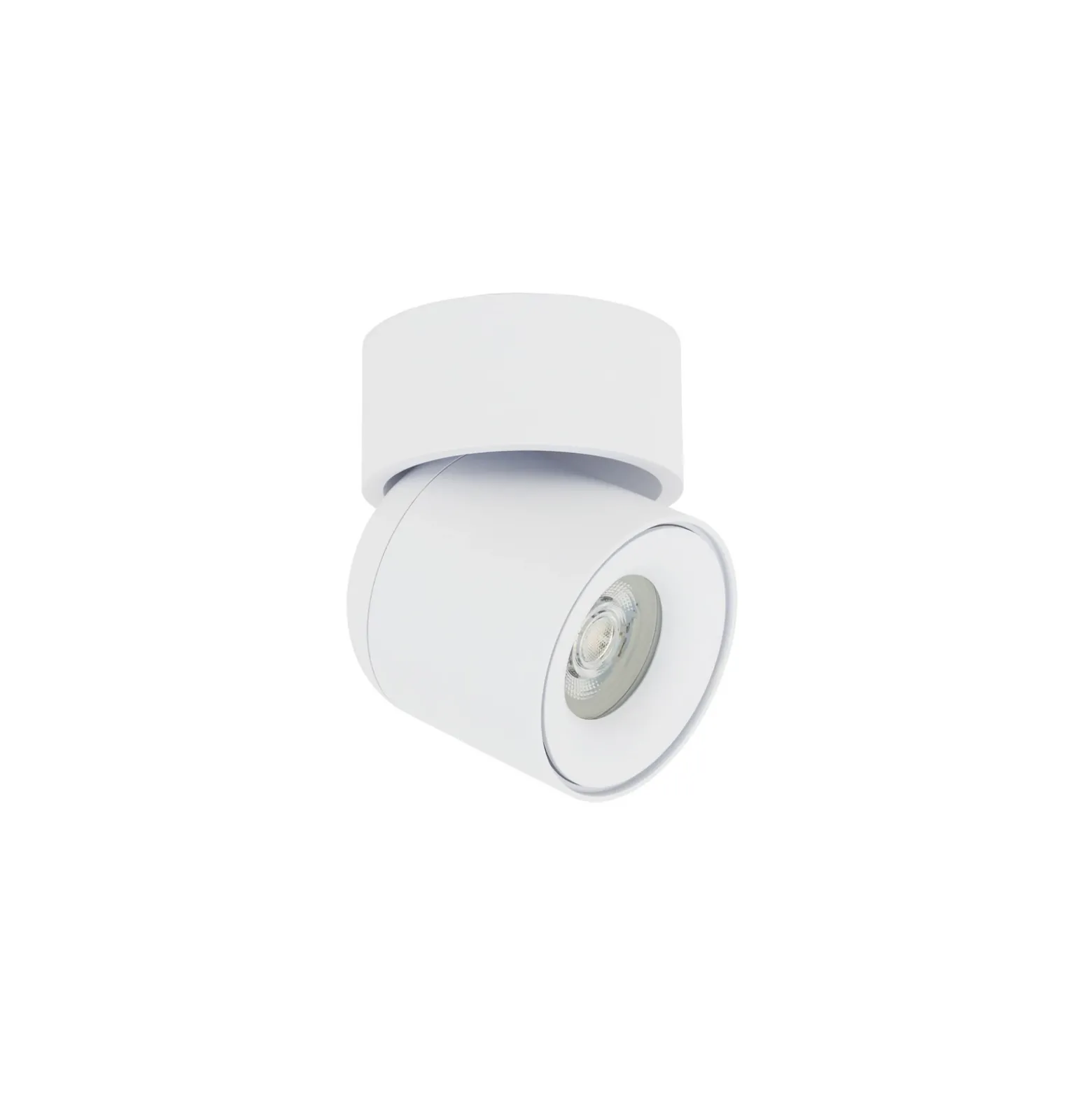 Downlight Oscar, blanco, aluminio, altura 13,5 cm, GU10
