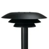 Dyberg LARSEN DL25 Bolardo de exterior negro Ø 25cm