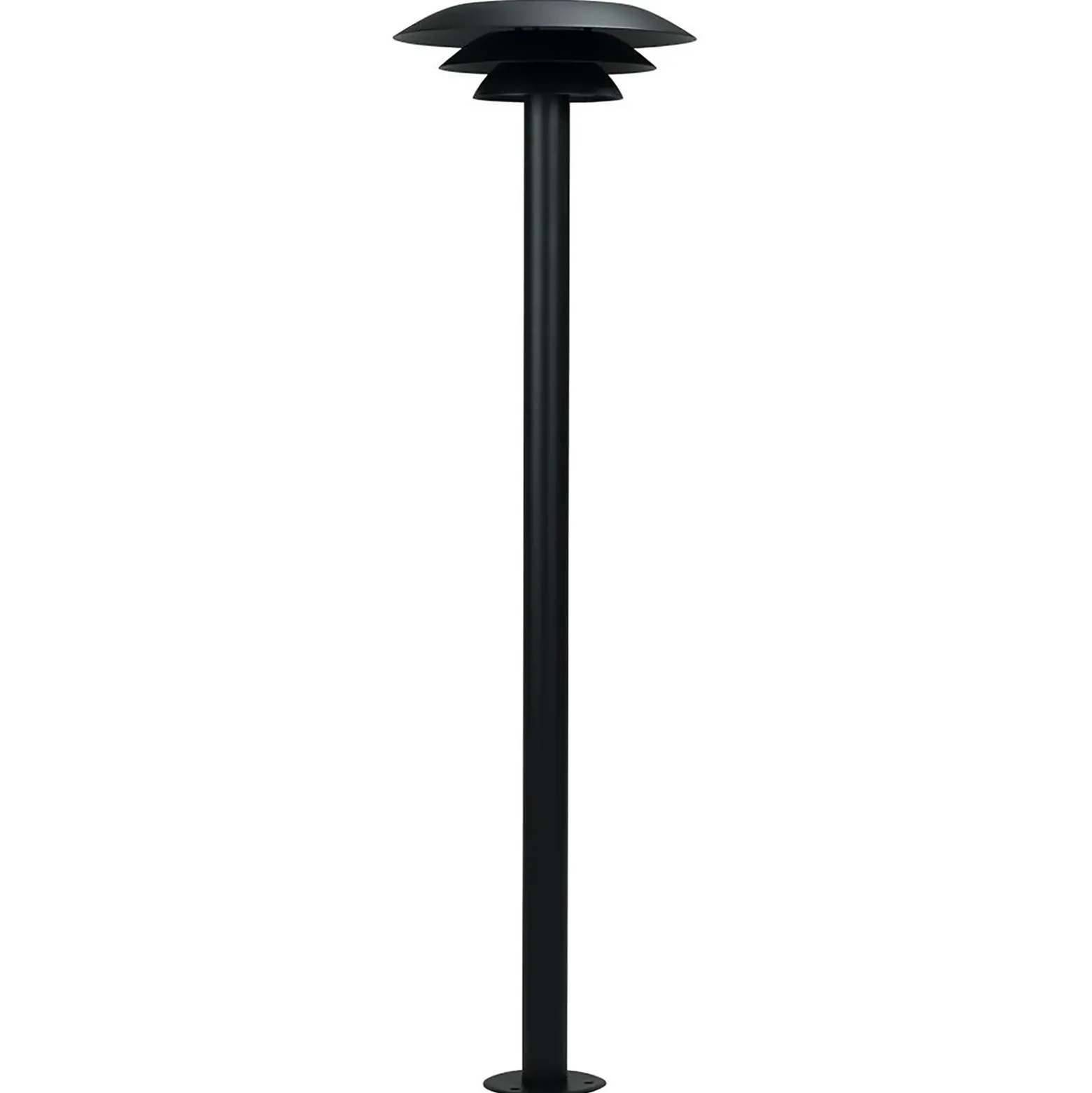 Dyberg LARSEN DL25 Bolardo de exterior negro Ø 25cm