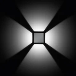 Egger DLS Baliza LED York, gris, 20 cm