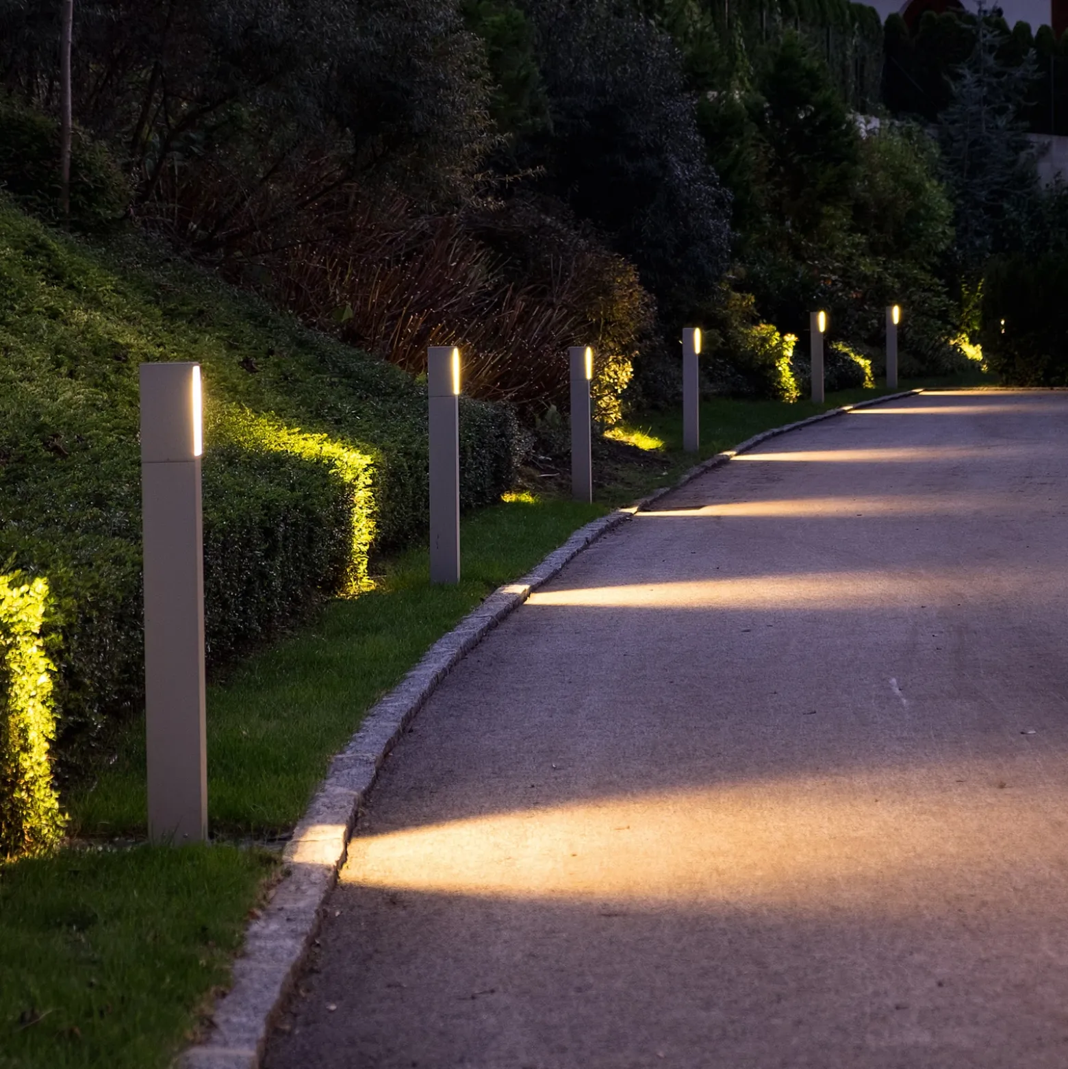 Egger DLS Bolardo luminoso LED Webster, altura 90 cm