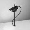 Egger DLS Bolardo luminoso LED Atlantis, punta de tierra, negro