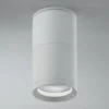 Egger DLS downlight CL 15, blanco, Ø 9 cm, aluminio, IP44