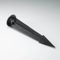 Egger DLS foco exterior Atlantis 75, negro, pincho de suelo, aluminio