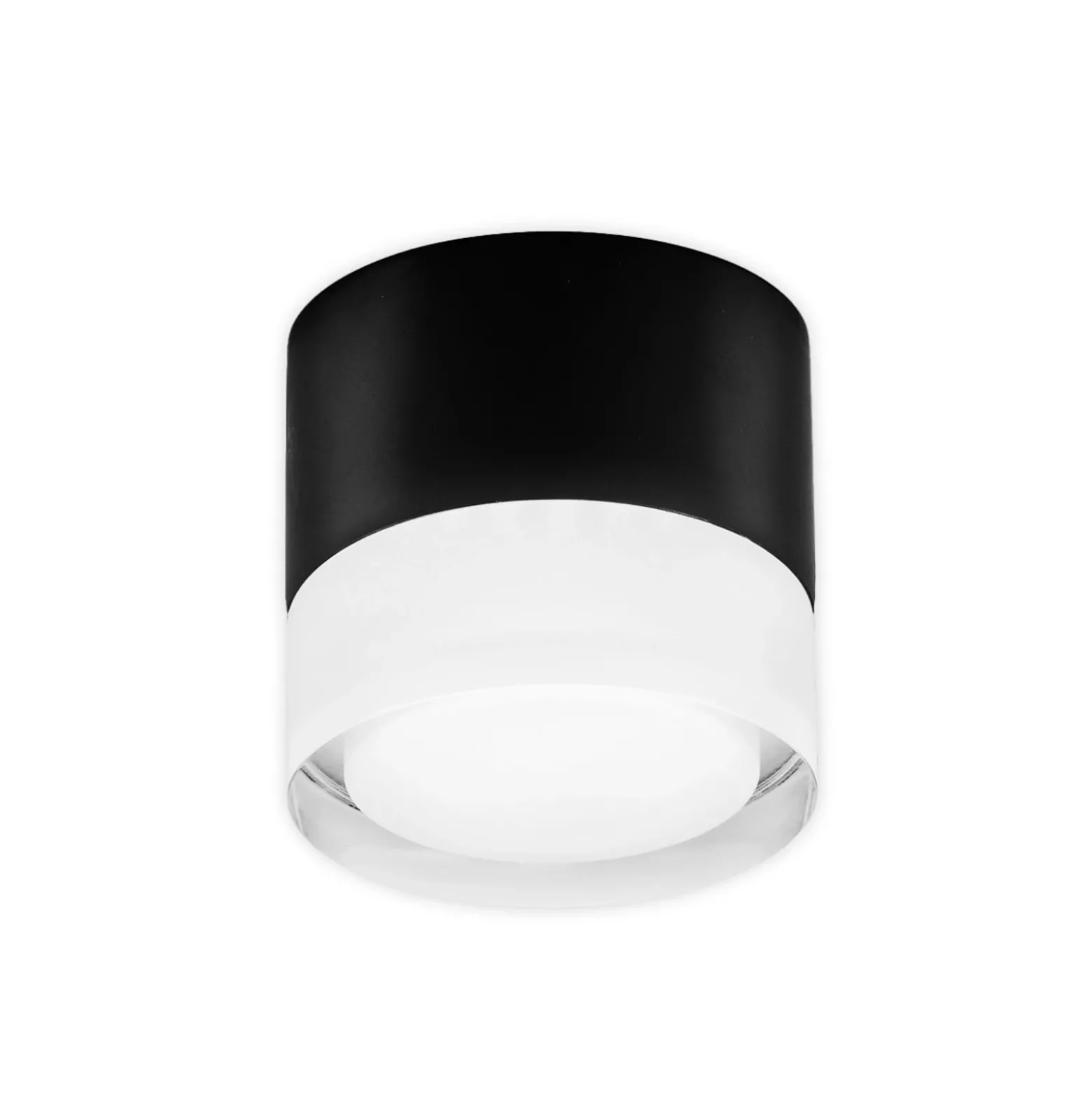 Egger DLS Phoenix lámpara de techo para exterior 3.000 K negro Ø 9cm aluminio