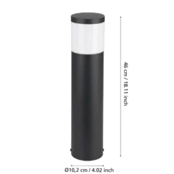 EGLO connect baliza LED Basalgo-Z, negro