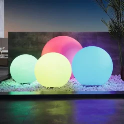 EGLO connect Monterolo-Z Lámpara decorativa exterior LED Ø50cm