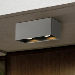 EGLO Lesmo aplique LED de exterior, up y downlight