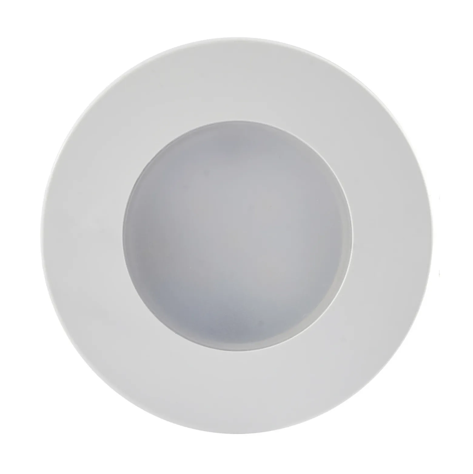 Empotrada LED Holstein IP65, 116° rígido, blanco