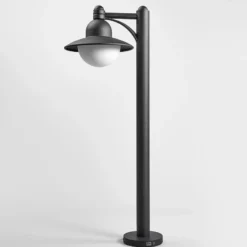 En negro - Yarai bolardo luminoso