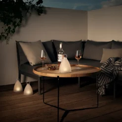 Eva Solo SunLight Campana lámpara LED solar, altura 20cm