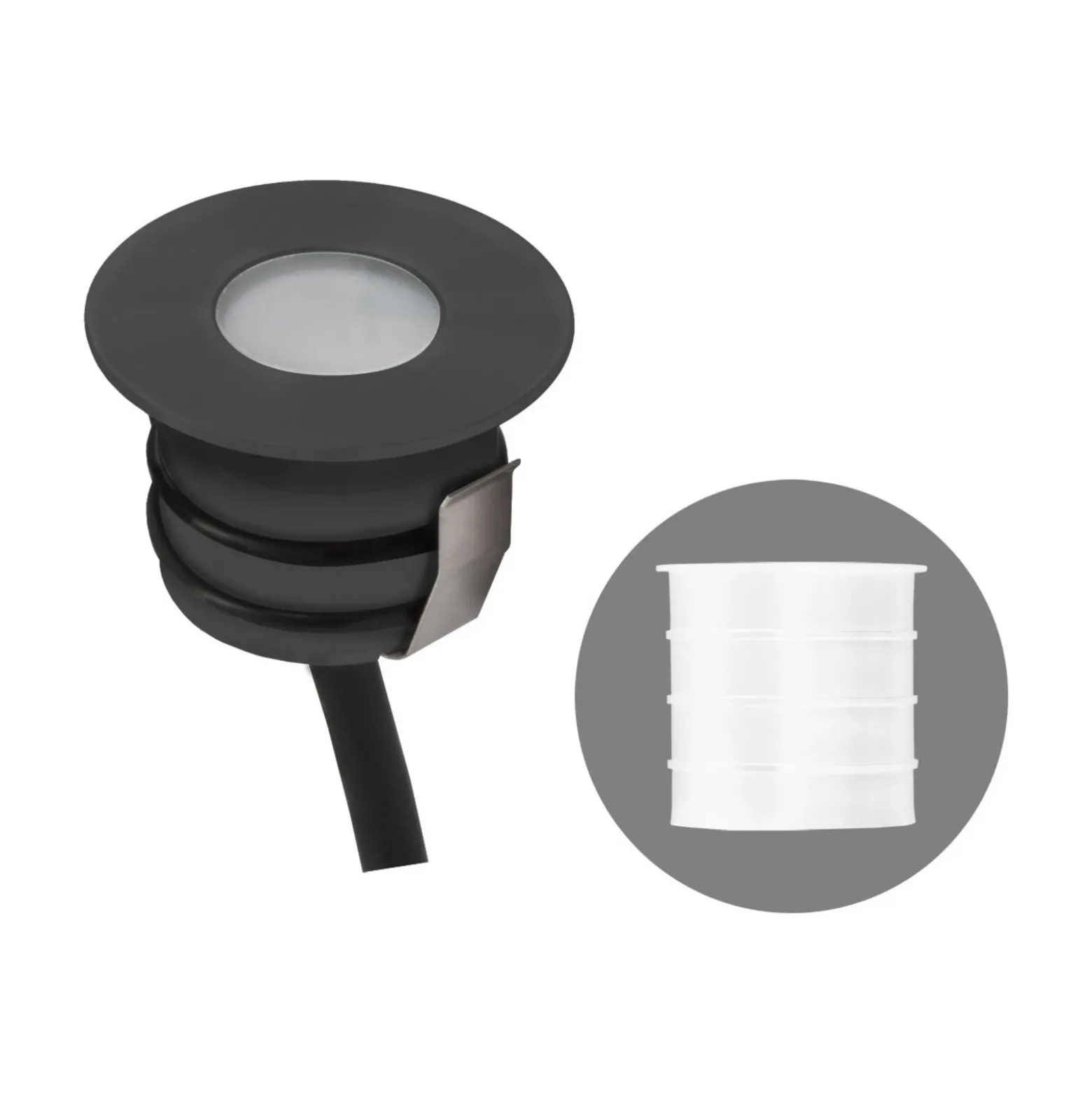 EVN 441520A Lámpara de suelo LED empotrable, 12 V CC, 0,6 W