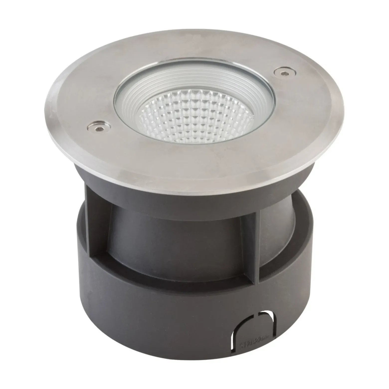 EVN Meerkat, redondo, 60°, acero inoxidable, 3 W, 3000 K