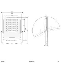 EVN Panthera foco exterior LED IP65 100W 4.000K