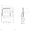 EVN Panthera foco exterior sensor IP44 10W 3.000K