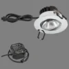 EVN PC65 empotrada exterior redonda, 3.000K cromo