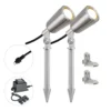 EVN PC6806 foco de jardín LED, 12V, 3.000K, 2 ud