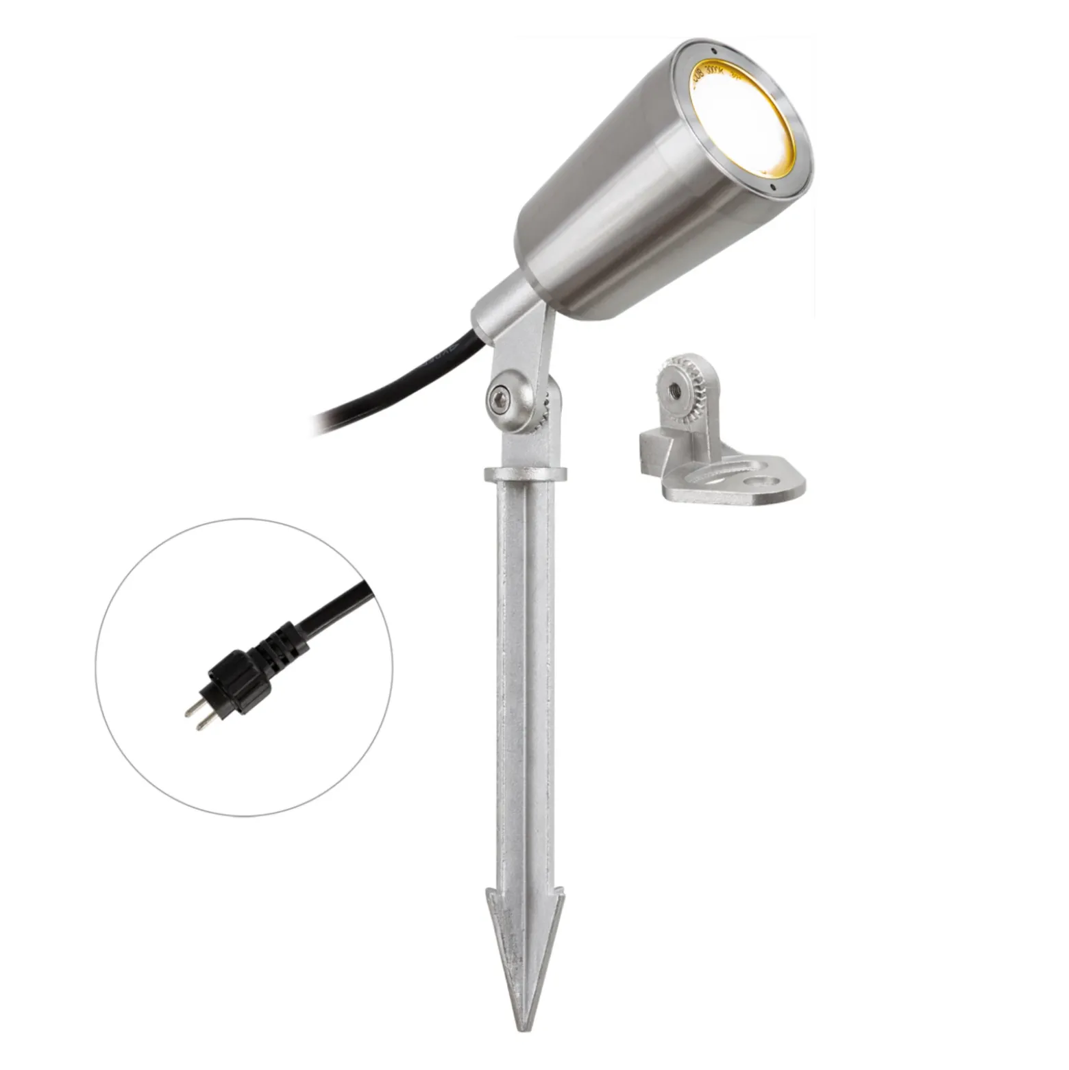 EVN PC6806 foco de jardín LED, 12V, 3.000K, 2 ud