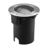 EVN Pentola Foco de suelo LED empotrable Ø 18 cm acero inoxidable