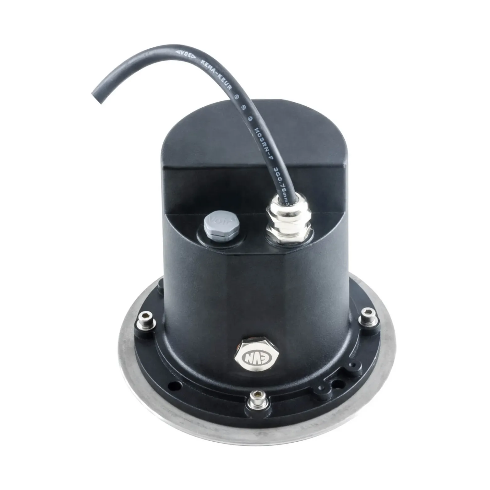 EVN Pentola lámpara empotrable acero inoxidable Ø13,5cm 3.000K