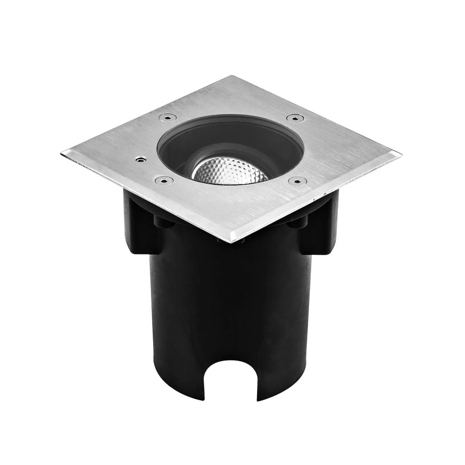 EVN Pentola lámpara empotrable acero inoxidable 13,5x13,5 3.000K