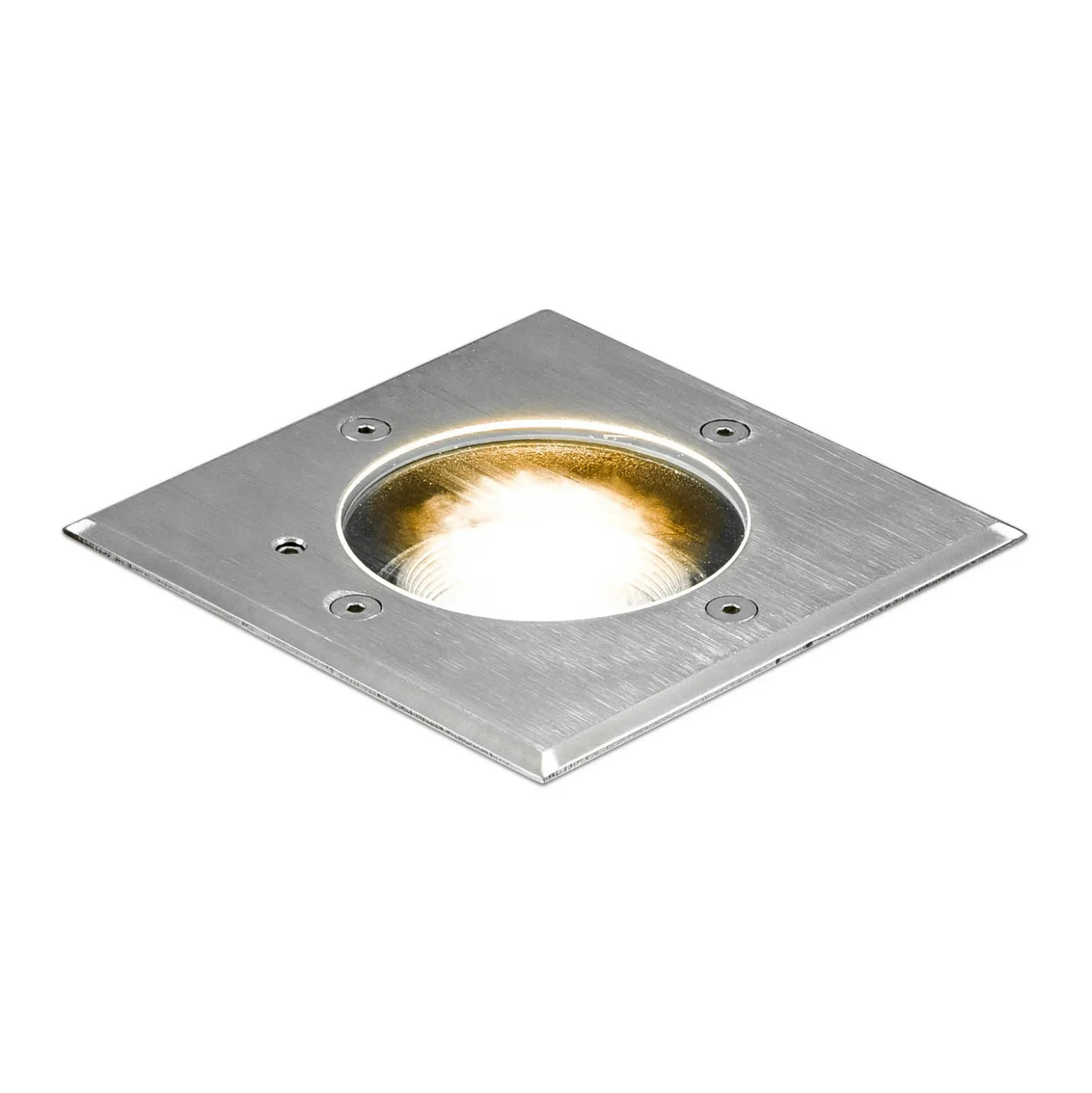 EVN Pentola lámpara empotrable acero inoxidable 13,5x13,5 3.000K