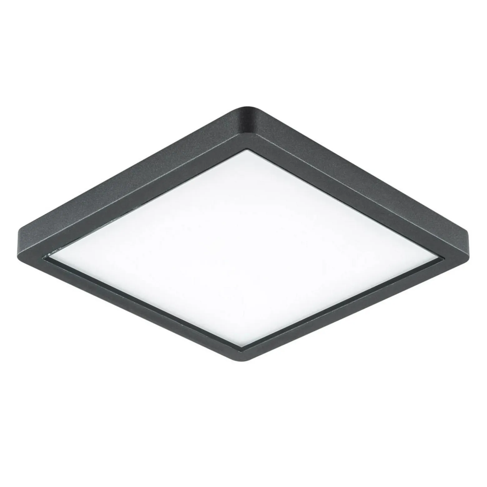 EVN Tectum plafón LED para exterior angular vidrio
