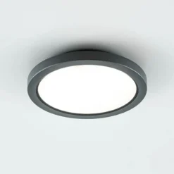 EVN Tectum plafón LED para exterior redondo vidrio