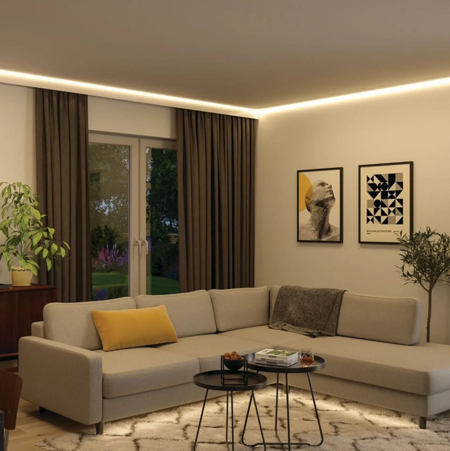 Extensión de tira LED Paulmann MaxLED 1000, 2,5 m, CCT, IP44