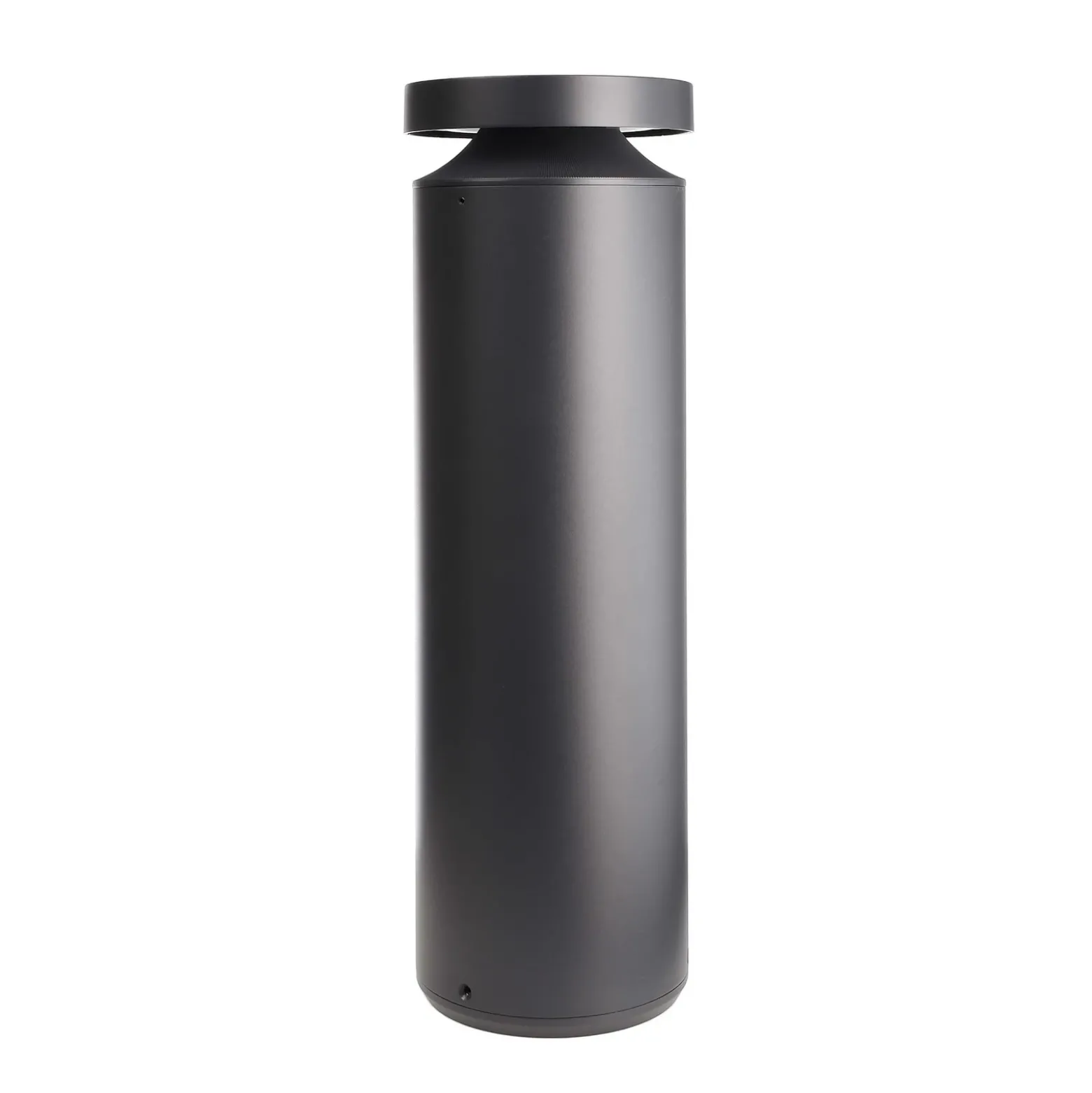 Faro bolardo luminoso LED, altura 60 cm, gris oscuro, DALI, 3.000 K