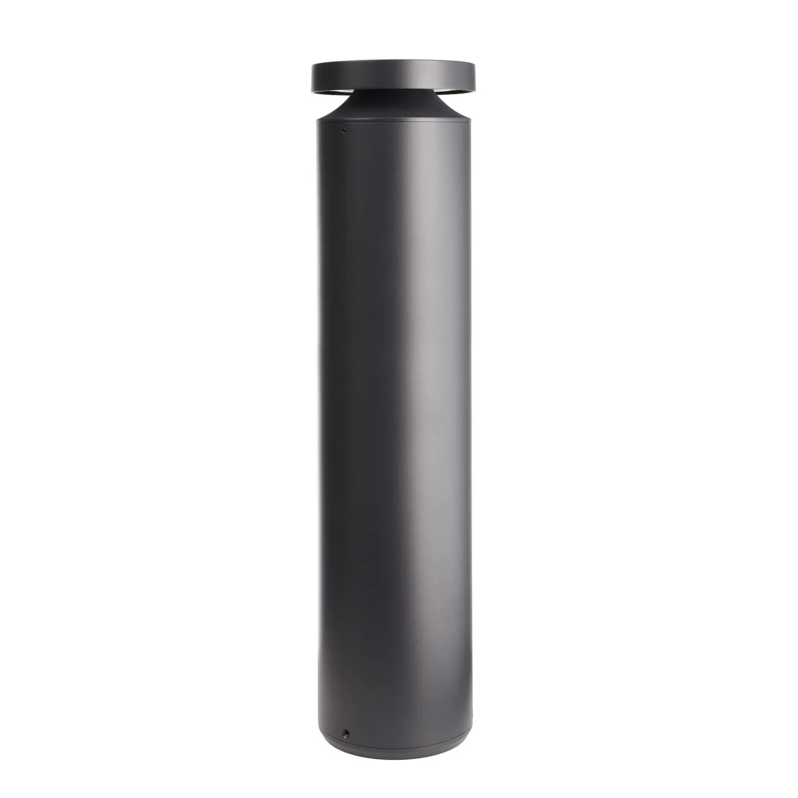 Faro bolardo luminoso LED, altura 100 cm, gris oscuro, DALI, 3.000 K