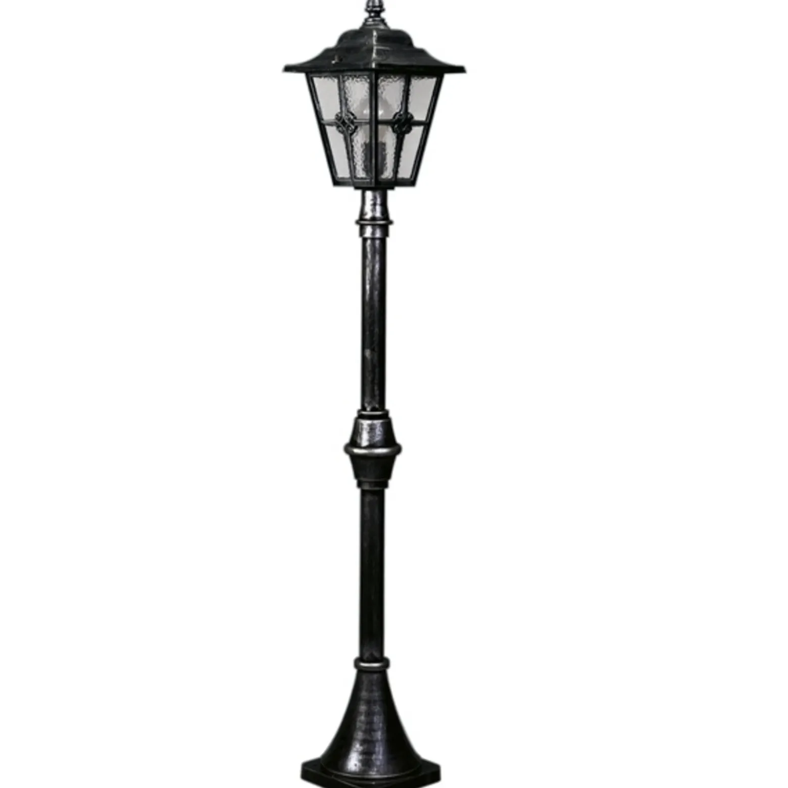 Farola 772 estilo casa de campo negra