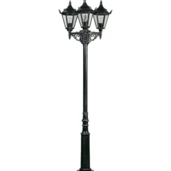 Farola estilo casa de campo 756 S, 3 luces