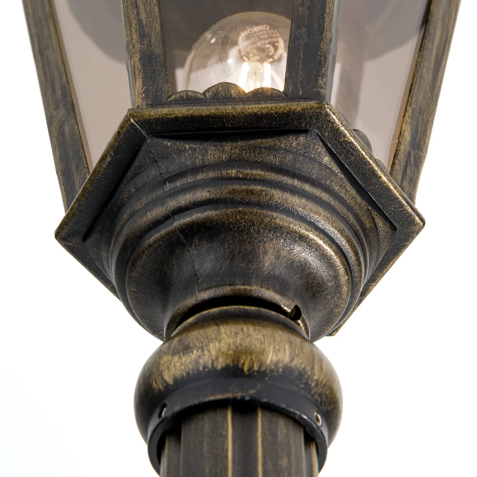 Farola Fabio de 1 brazo, 249 cm