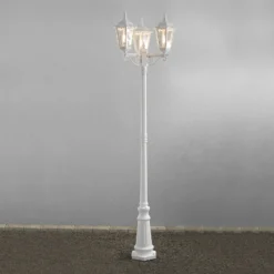 Farola Firenze, 3 luces, blanco