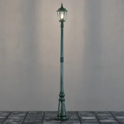 Farola Firenze, 1 luz, verde