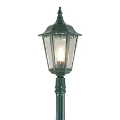 Farola Firenze, 1 luz, verde