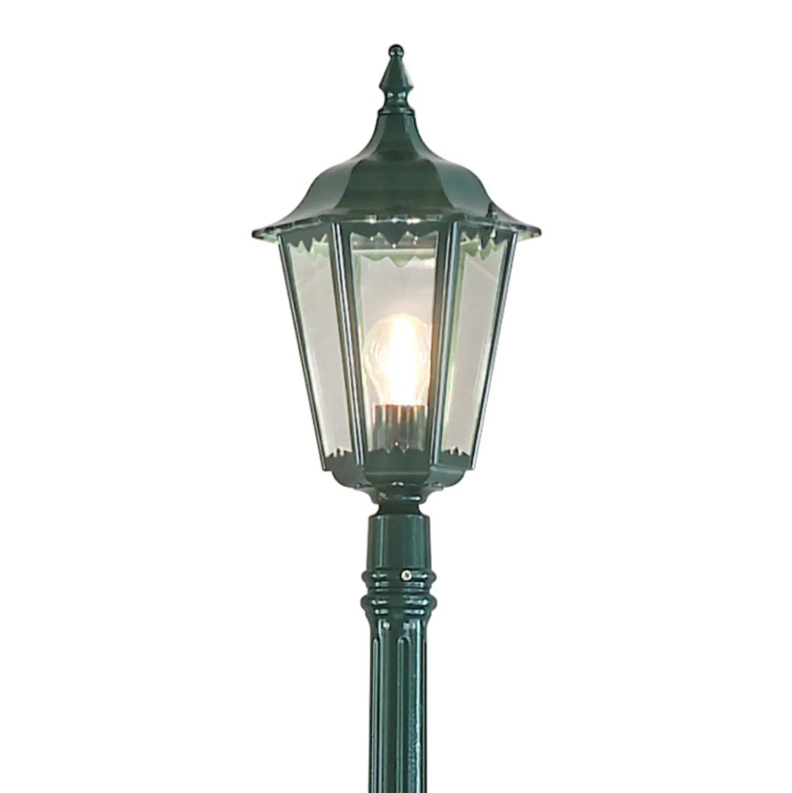 Farola Firenze, 1 luz, verde