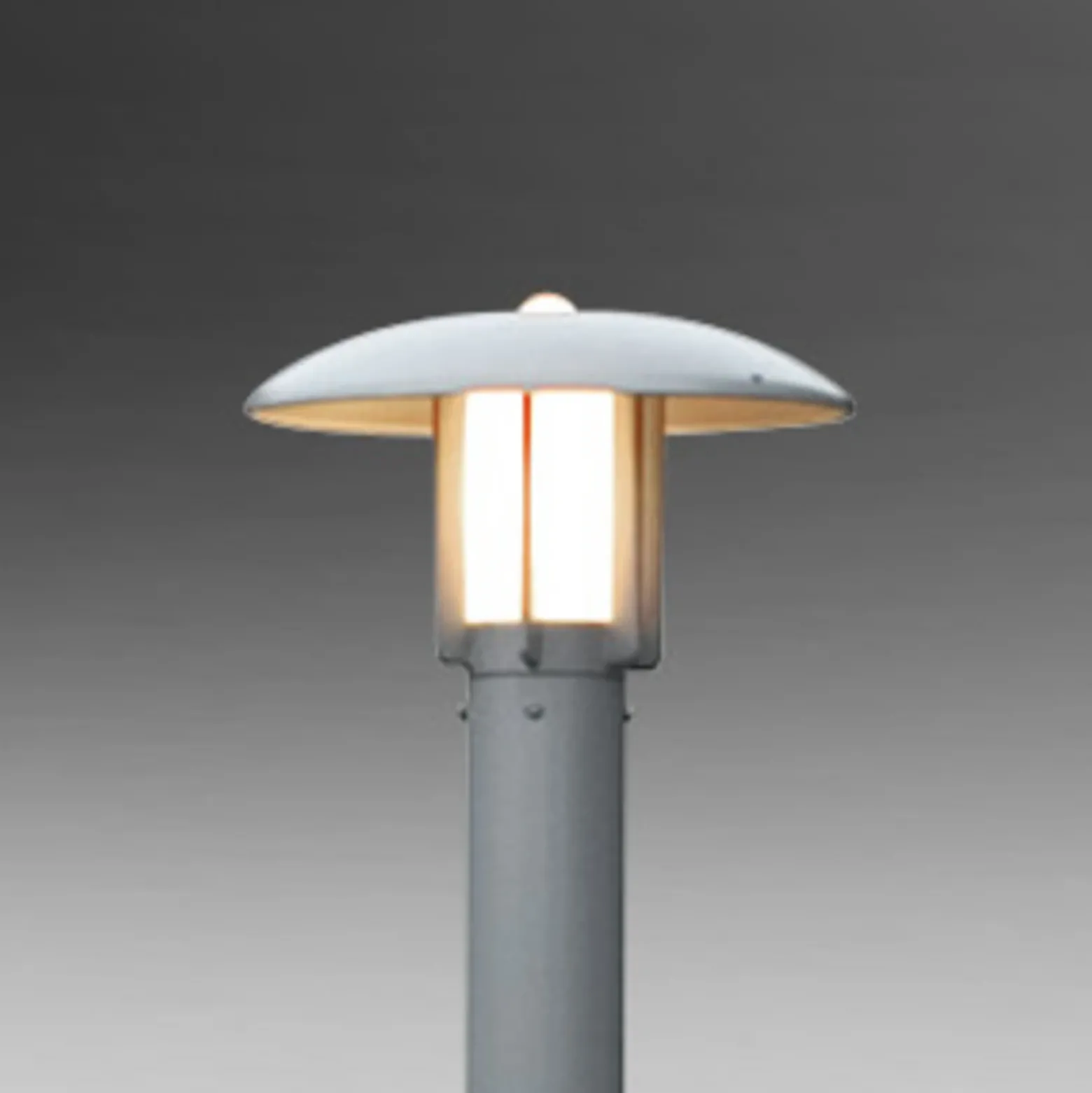 Farola Heimdal, altura 200 cm, gris