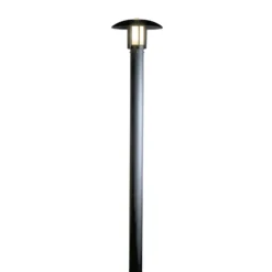 Farola Heimdal, altura 200 cm, negra