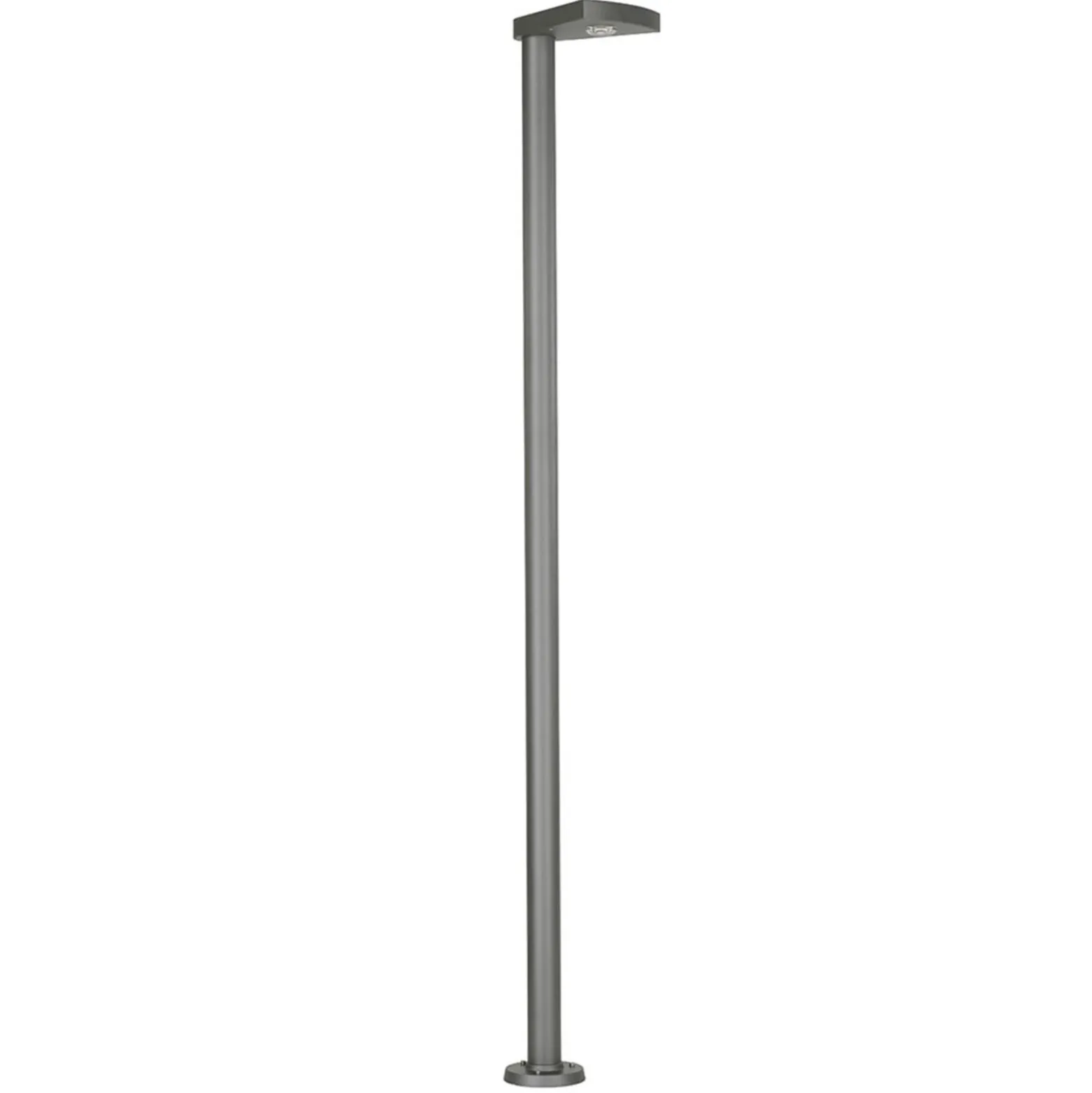Farola LED 866, aluminio, antracita, altura 300 cm
