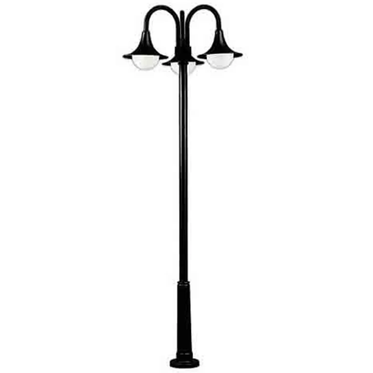 Farola 171, 3 luces, negro