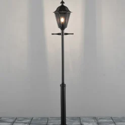 Farola Pallas, negro